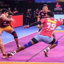 Toe Touch Move in Kabaddi