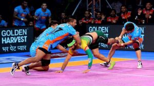 Dubki move in Kabaddi